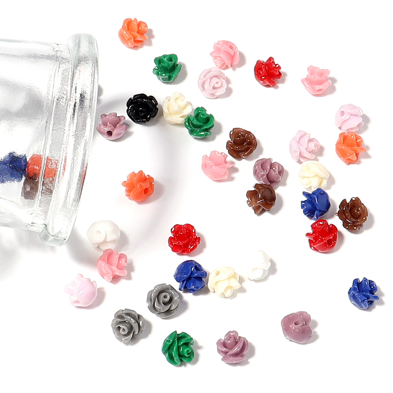 Flower Preservation Resin - 30 sztuk żywica imitacja koralowca koralik