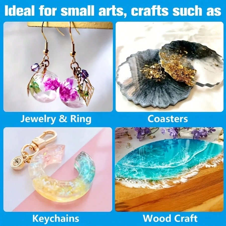 Kryształowo Przejrzysta Żywica – Resin Jewelry Kit recenzja i cena