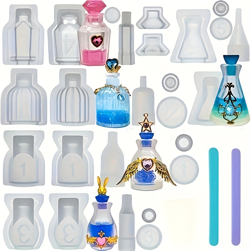 Zestaw 5 form silikonowych do  – Resin Jewelry Kit recenzja i cena
