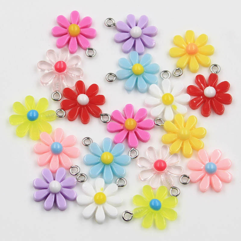 30 sztuk Charms kwiat słoneczn – Flower Preservation Resin recenzja i cena