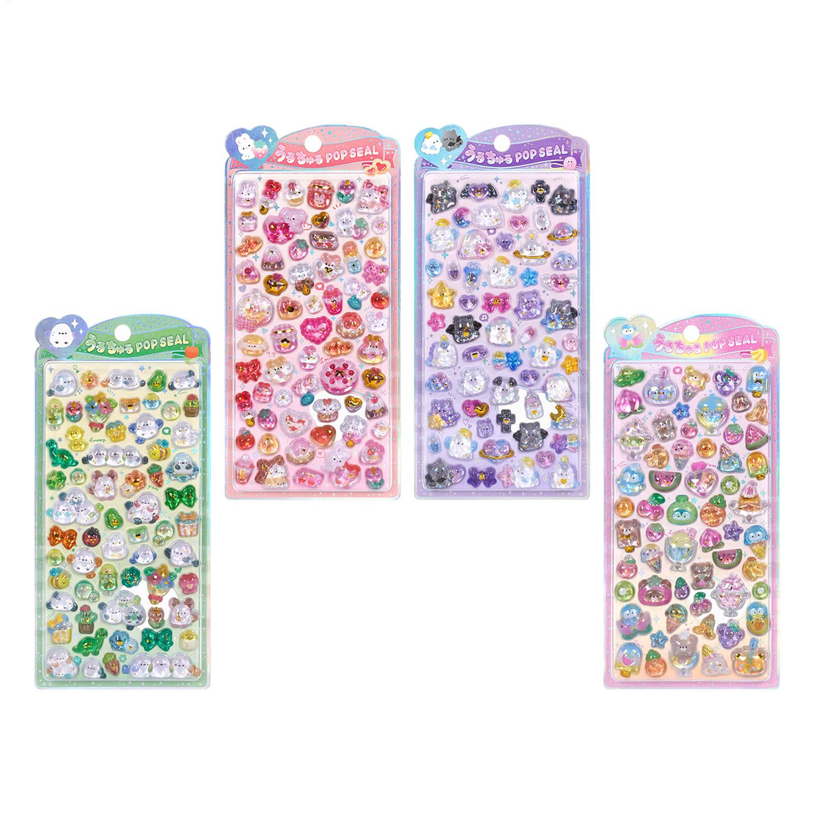 Uroczy Zestaw Naklejek 3D Brok – Resin Glitter Pack recenzja i cena