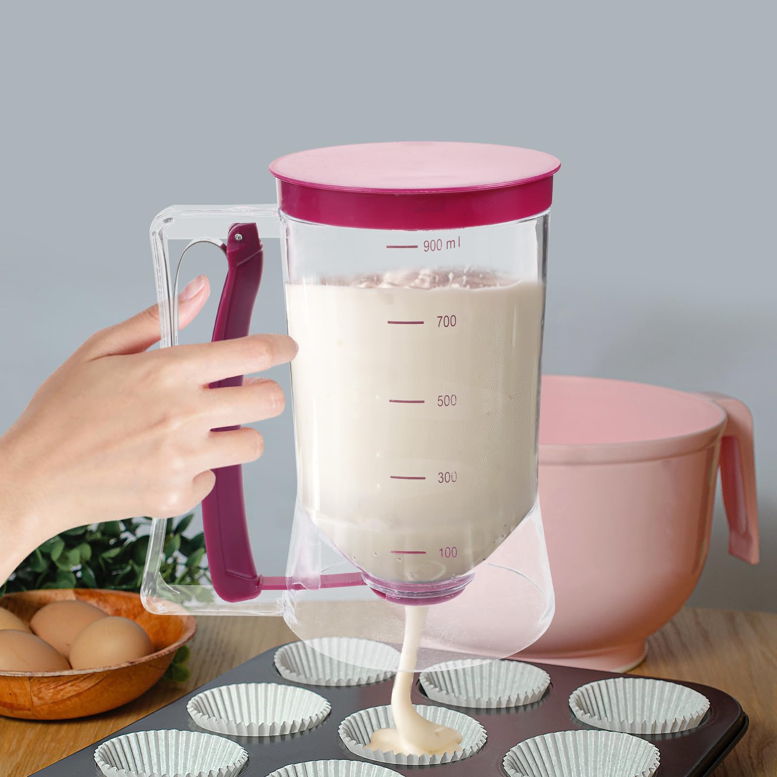 Dozownik do ciasta 900 ml, doz – Mixing Cup Silicone recenzja i cena