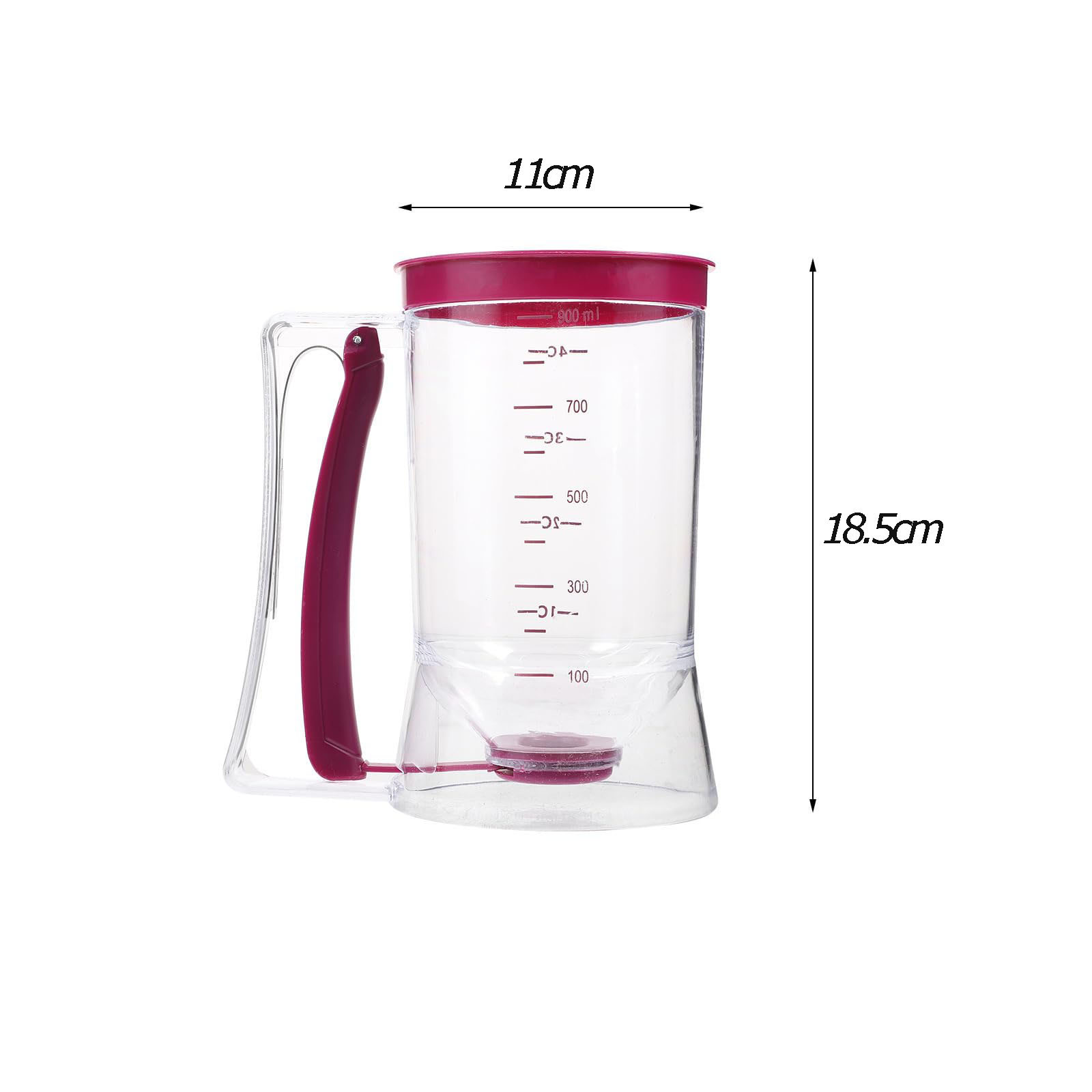 Dozownik do ciasta 900 ml, doz – Mixing Cup Silicone recenzja i cena