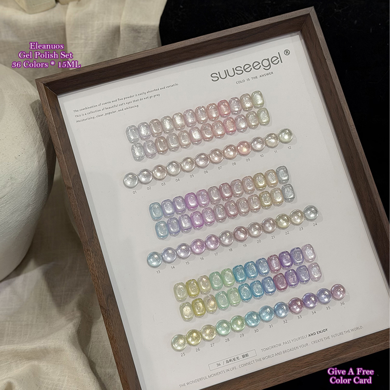 Zestaw 36 kolorów żelu do pazn – Resin Glitter Pack recenzja i cena